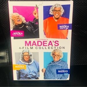 Tyler Perry Madeas 4 Film Collection DVD new sealed Family Funeral, Goes to Jail